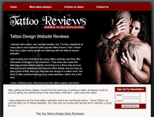 Tablet Screenshot of best-tattoo-reviews.com